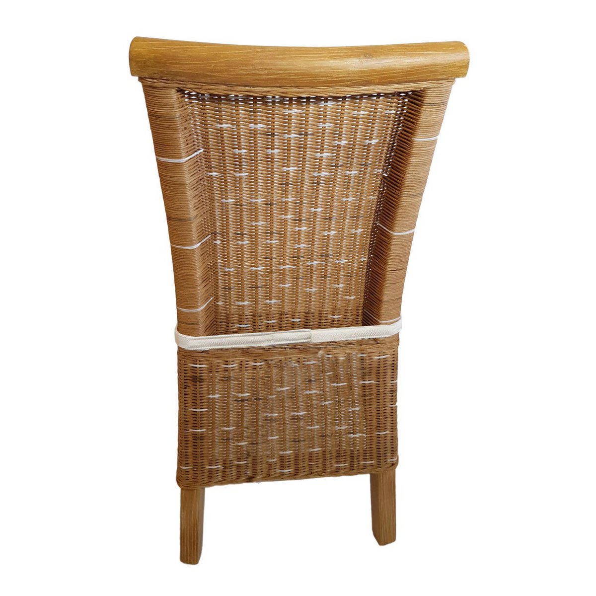 Esszimmer Stühle Set 4 Stück Rattanstühle Esstisch Stühle Perth braun Korbstühle