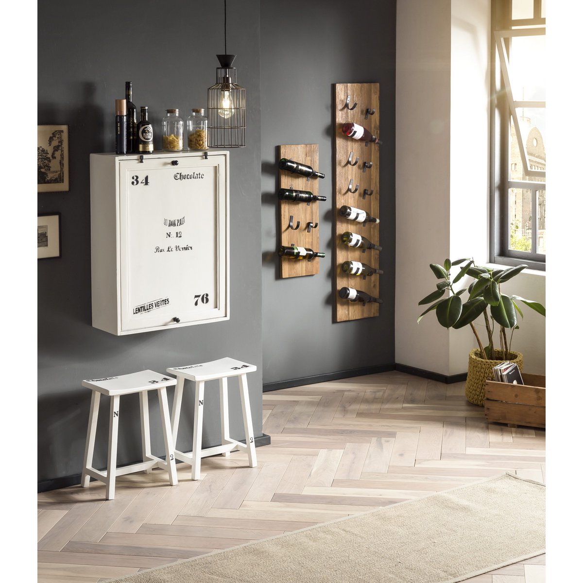 Weinregal für 8 Flaschen