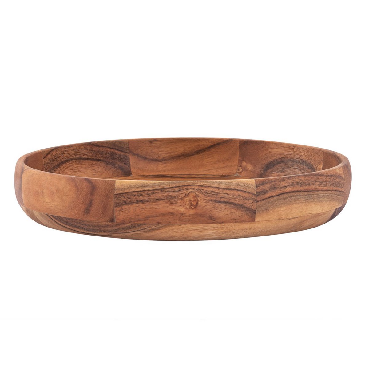 Obstschale Deko Schale Holz Masterbox 8-teilig ø30cm lebensmittelecht Akazie massiv
