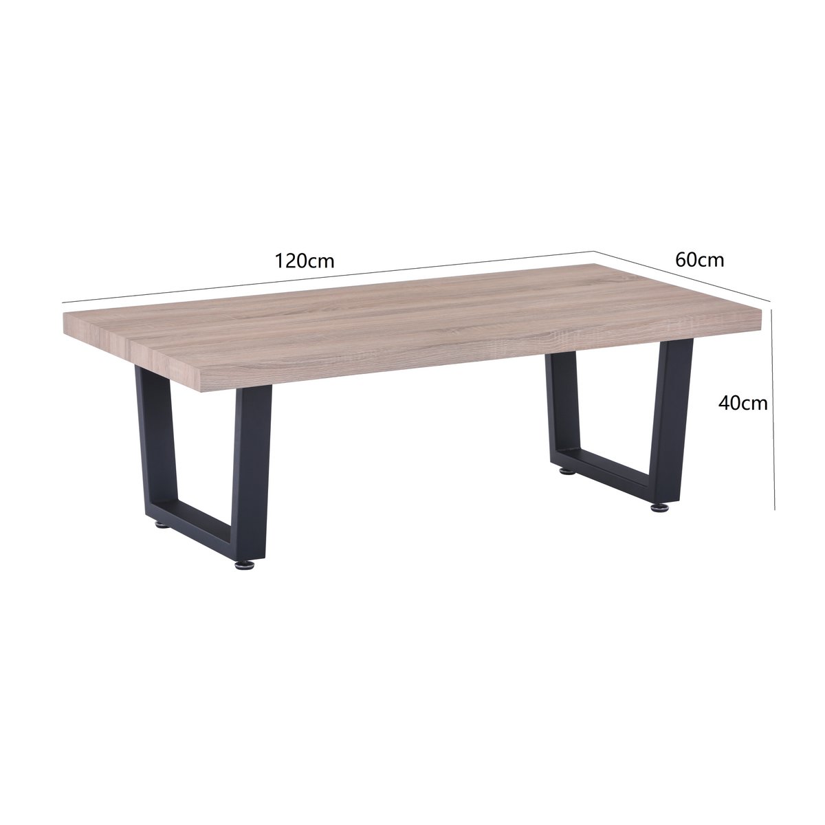 Couchtisch 120x60x40 cm