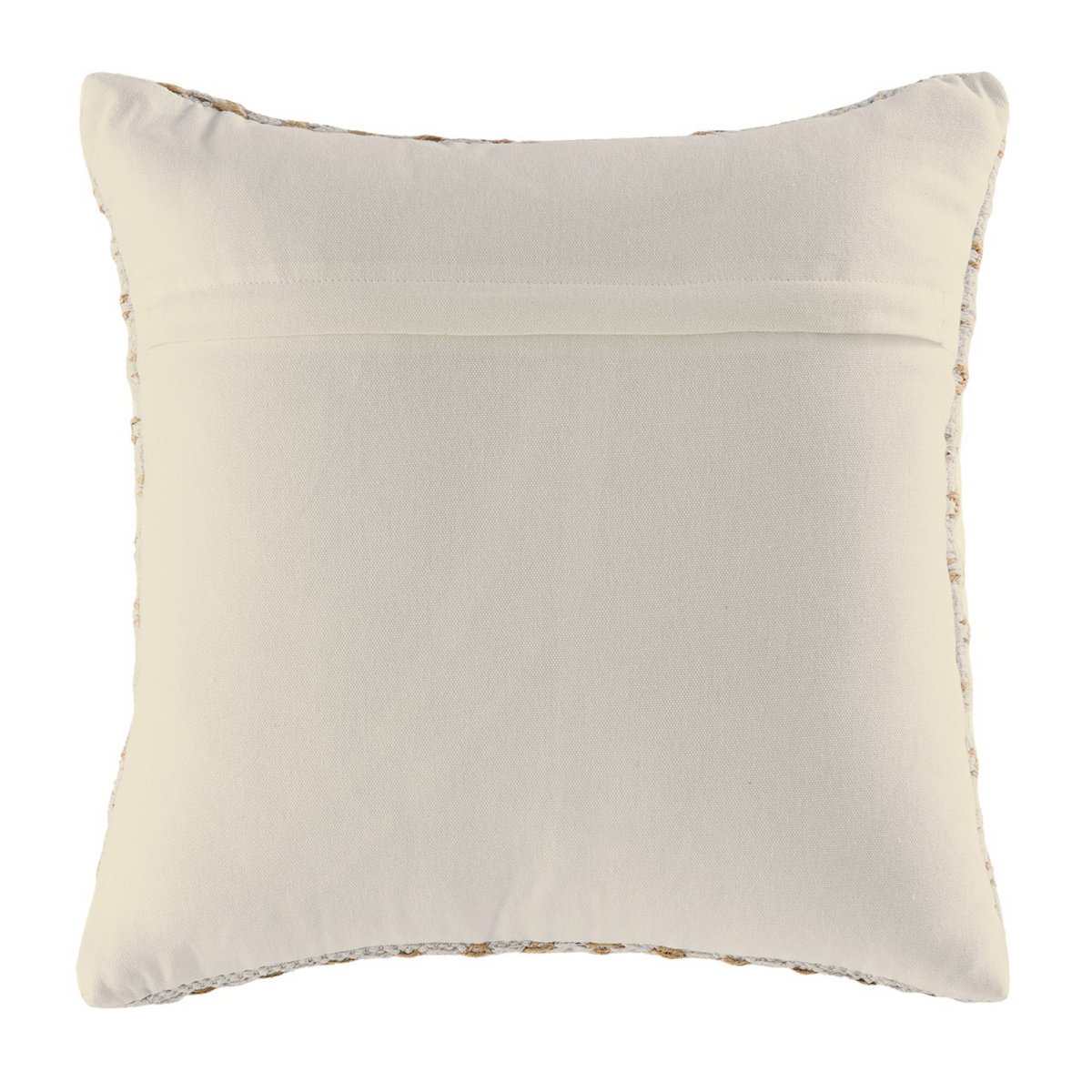 Zierkissen 40x40cm Dekokissen 12-teilig Set 2 x 6 VE Sofakissen Baumwolle u. Jute natur