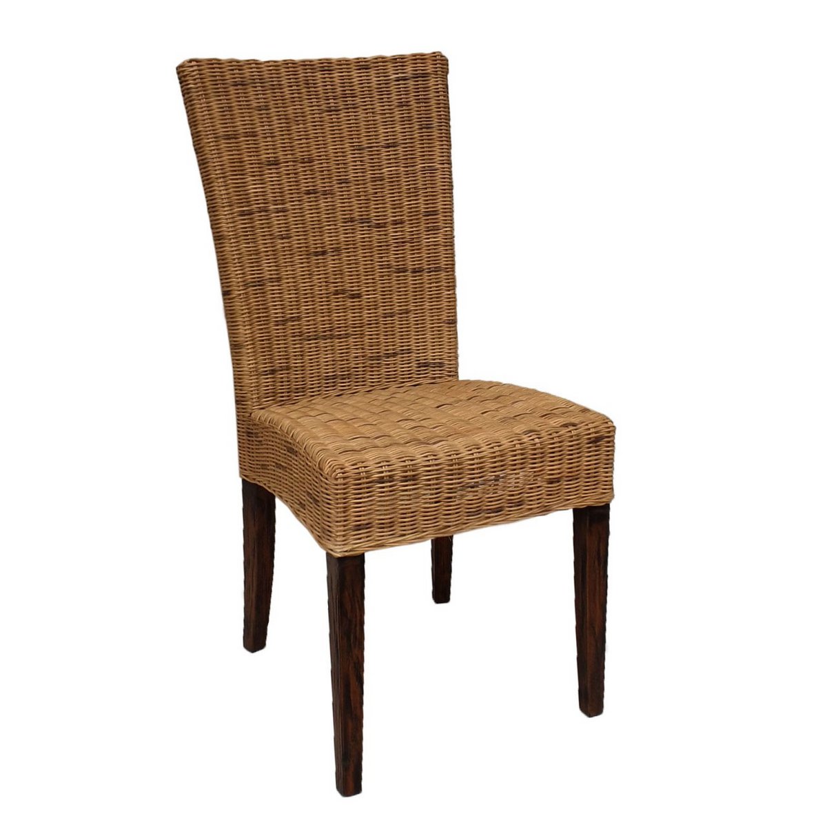 Esszimmer Stuhl Rattanstuhl Wintergarten Korbstuhl nachhaltig Cardine cabana braun