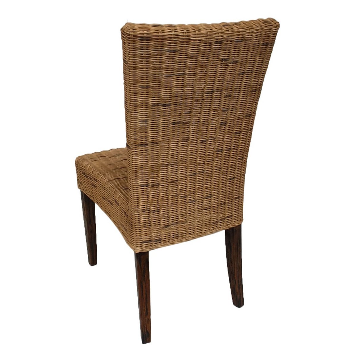 Esszimmer Stuhl Rattanstuhl Wintergarten Korbstuhl nachhaltig Cardine cabana braun