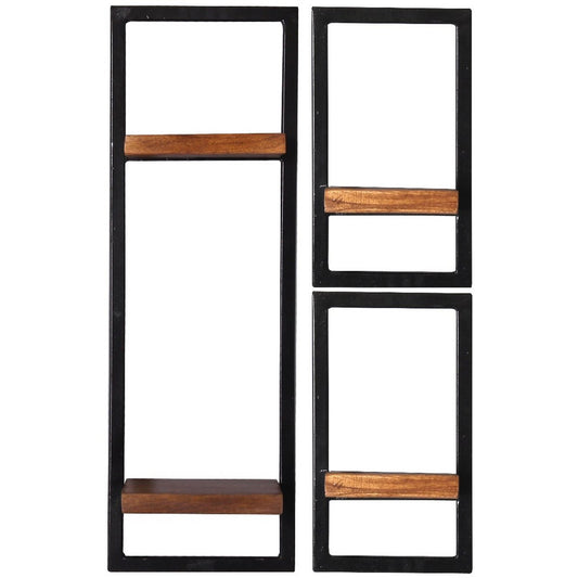 Wandregal-Set, 3-teilig