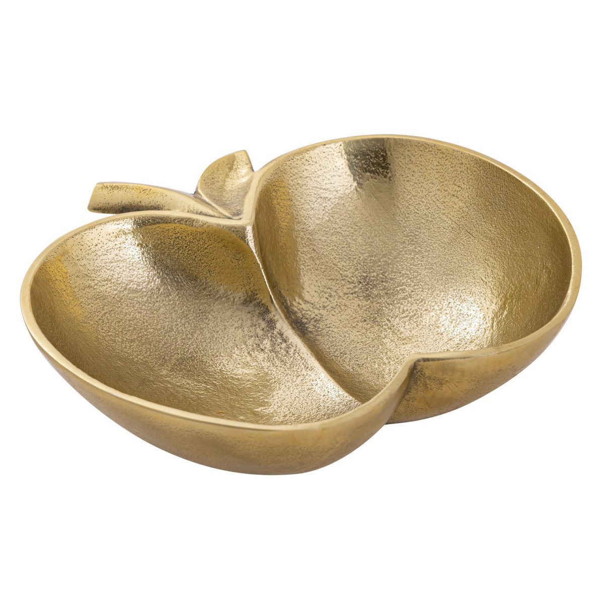 Apfel Schale Dekoschale Masterbox 12-teilig Apple gold o. silber Aluminium