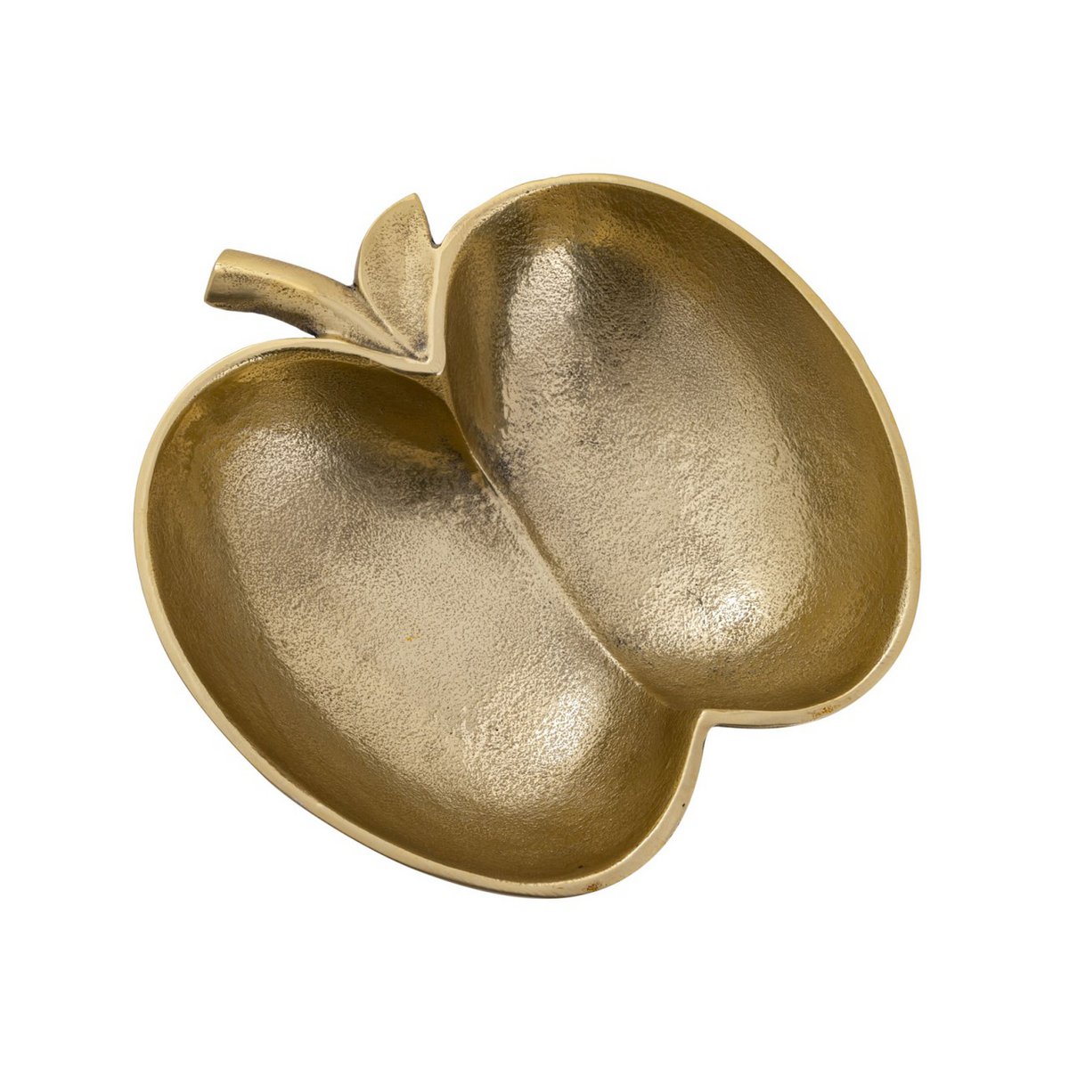 Apfel Schale Dekoschale Masterbox 12-teilig Apple gold o. silber Aluminium