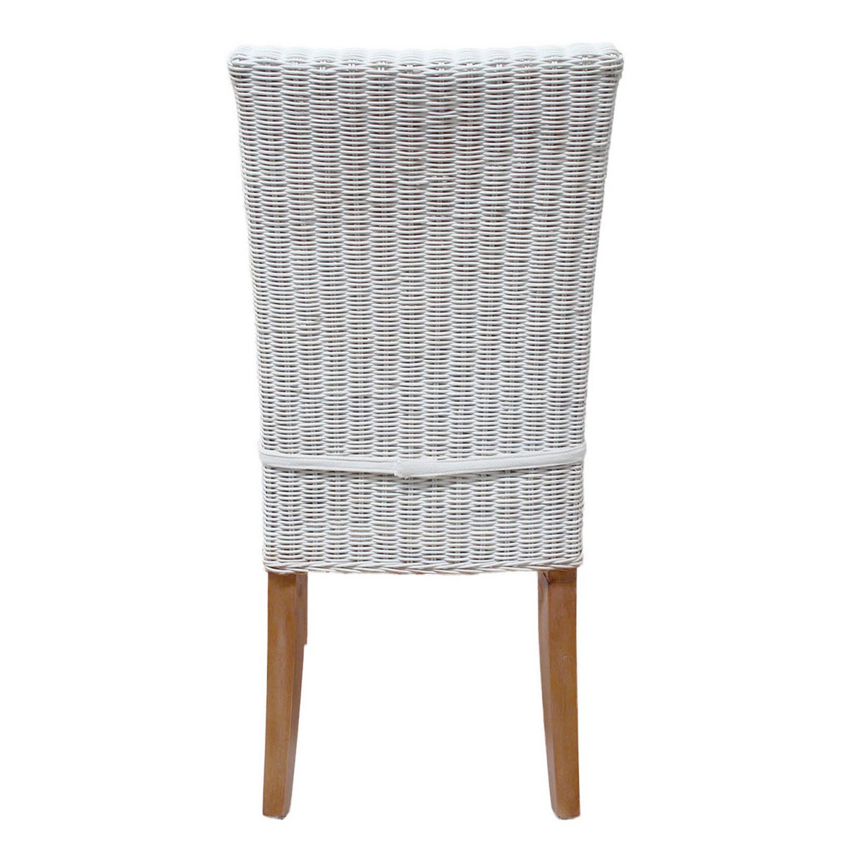Esszimmer Stühle 6 Stück Rattanstühle Esstisch Stühle Wintergarten Cardine weiß