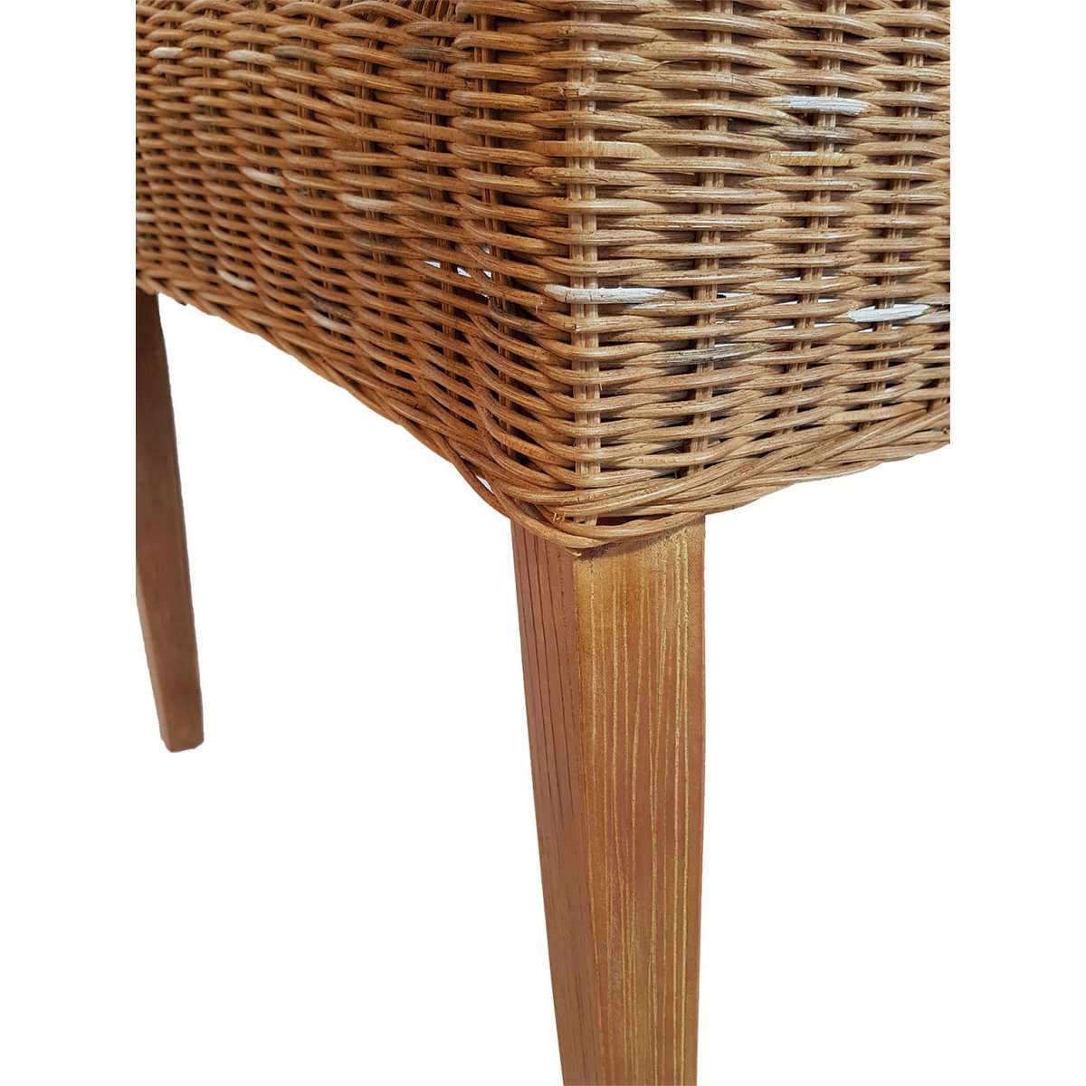 Esszimmer Stuhl Rattanstuhl Wintergarten Stuhl Korbstuhl nachhaltig Cardine cappuccino natur