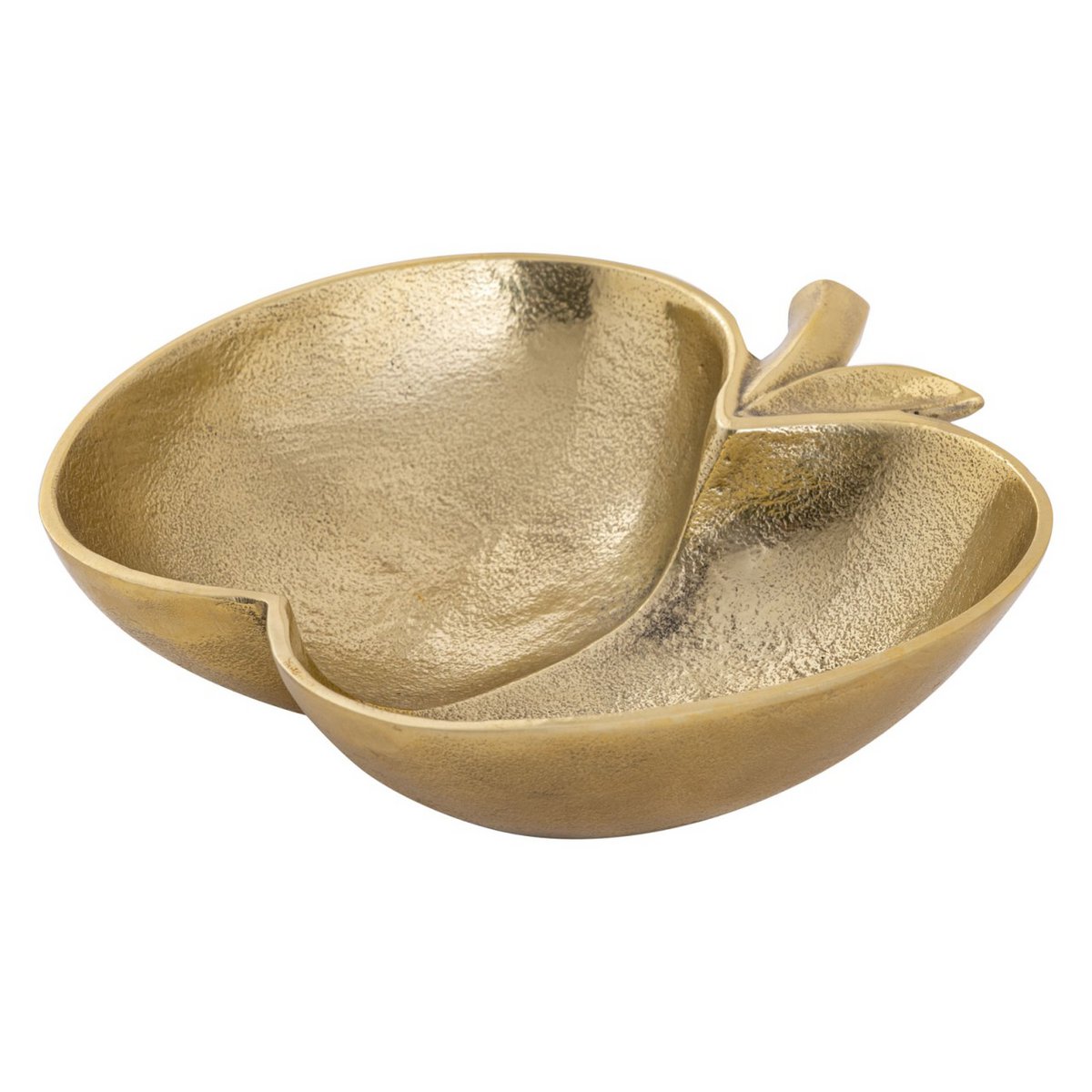 Apfel Schale Dekoschale Masterbox 12-teilig Apple gold o. silber Aluminium