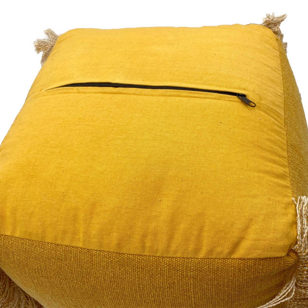 Bodenkissen 2. Wahl Sitzhocker Sitzpouf 40x40 cm Sitzwürfel Sitzpuff Fußhocker Stonewashed
