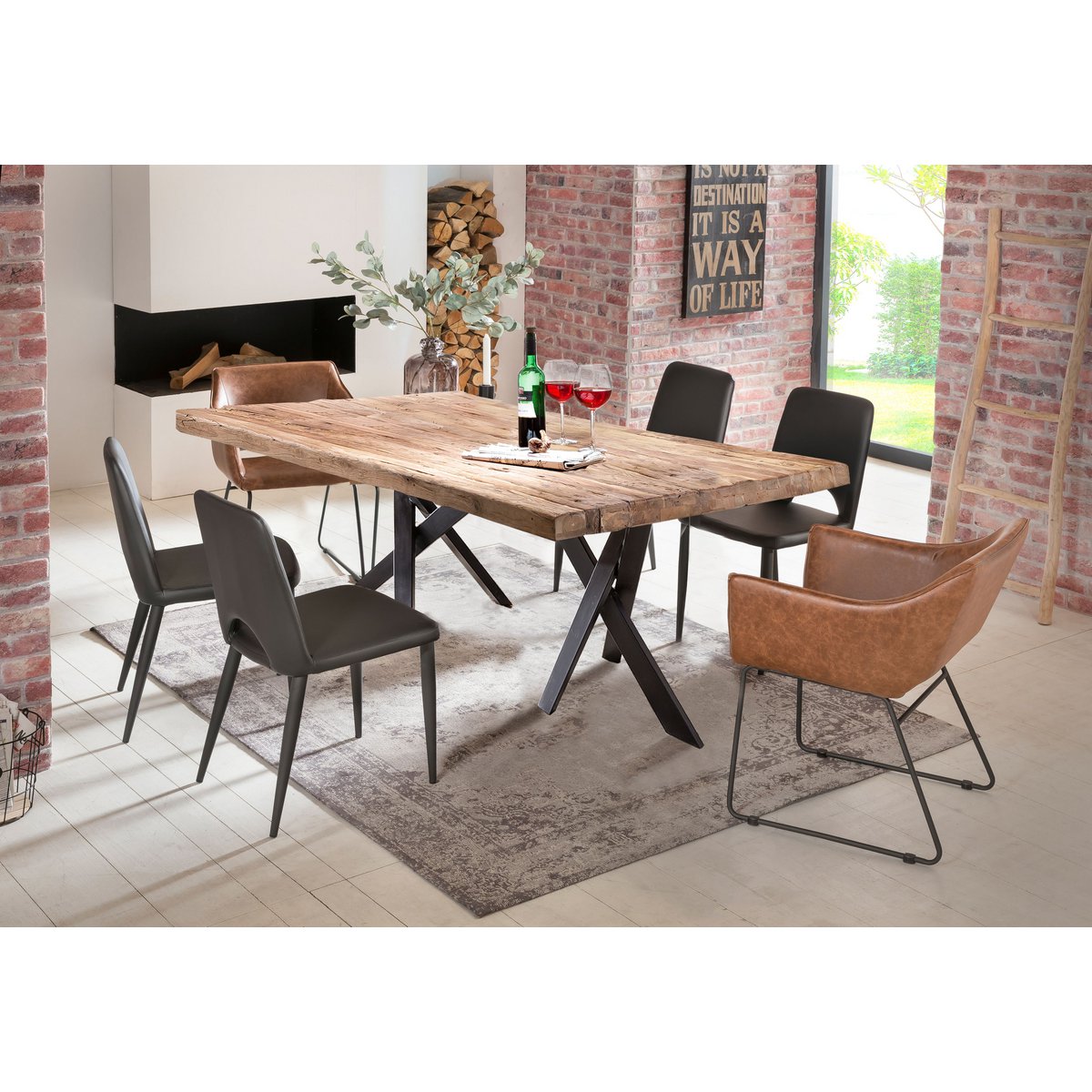Tisch 220x100 cm