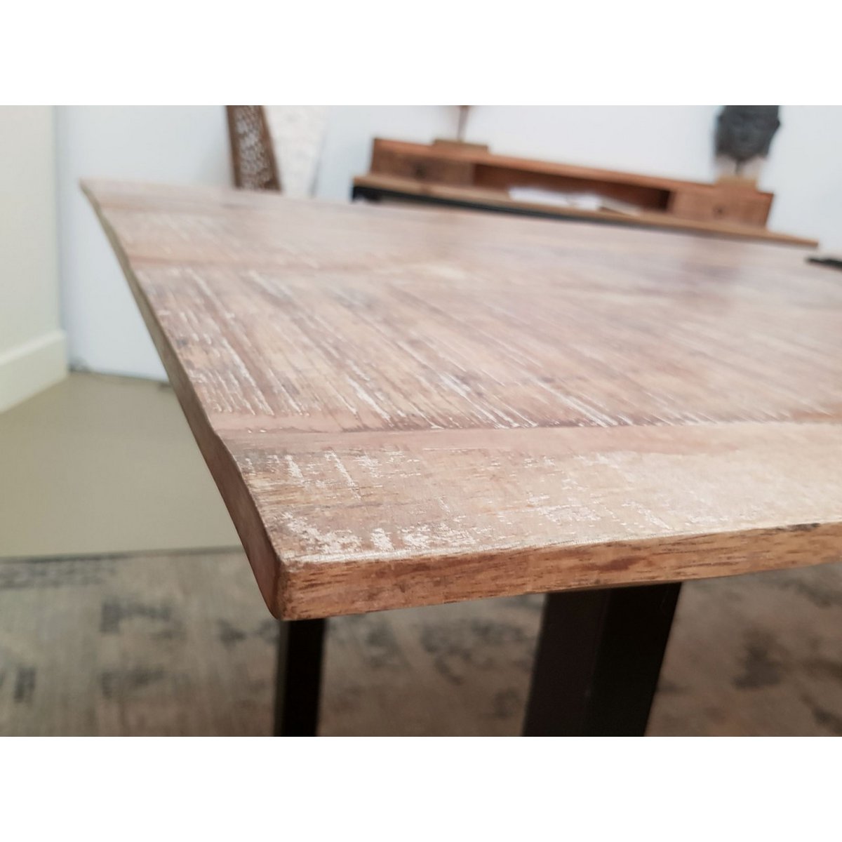 Esstisch Küchen Tisch Esszimmer Tisch Liverpool 120x80 160x90 u. 200x100 cm Mangoholz massiv