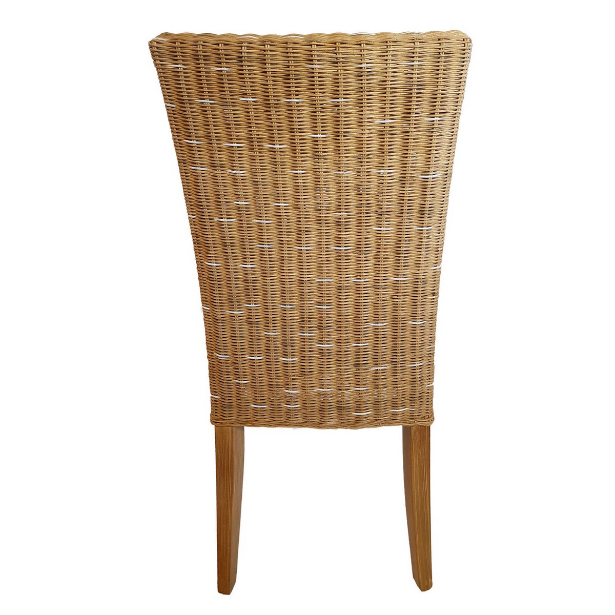 Esszimmer Stuhl Rattanstuhl Wintergarten Stuhl Korbstuhl nachhaltig Cardine cappuccino natur