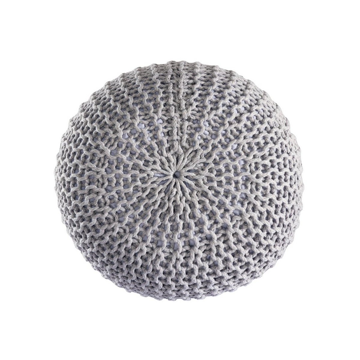 Pouf outdoor ø55cm Sitzpouf Terrasse Pool Garten