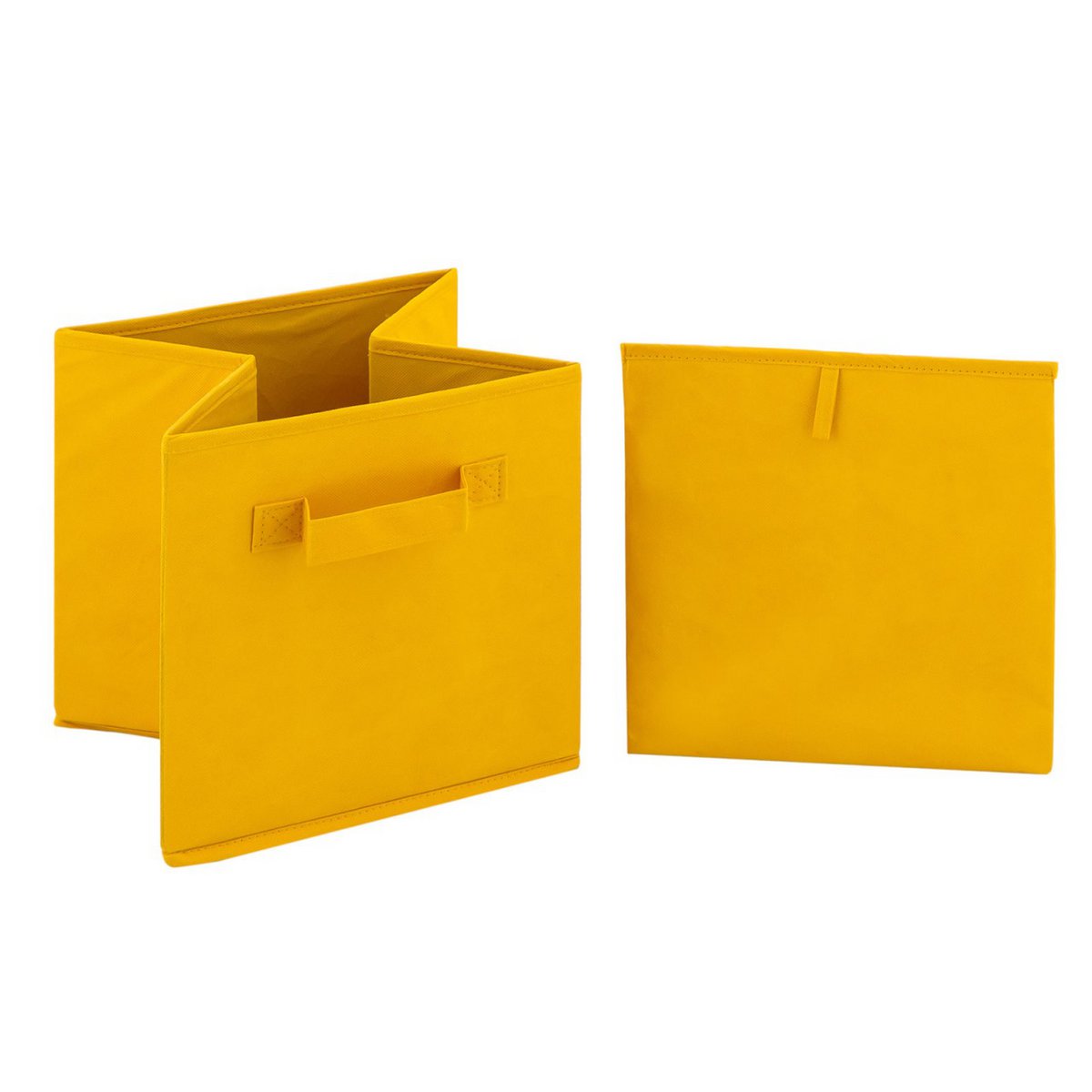 Aufbewahrungsboxen faltbar Faltbox 26x26x26 cm 6er Pack Aufbewahrungskiste quadratisch