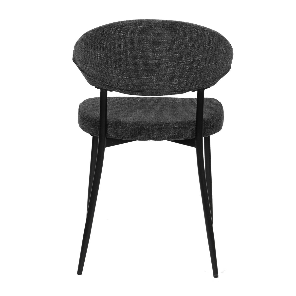Stuhl 2er Set mit Strukturstoff