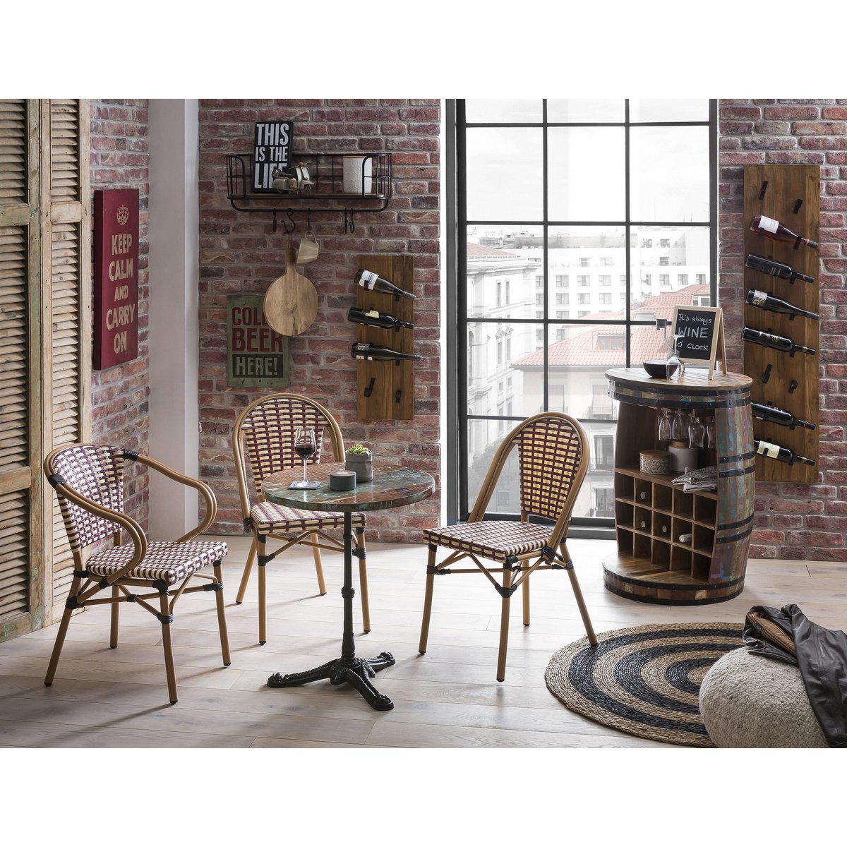 Armlehnstuhl, 2er-Set