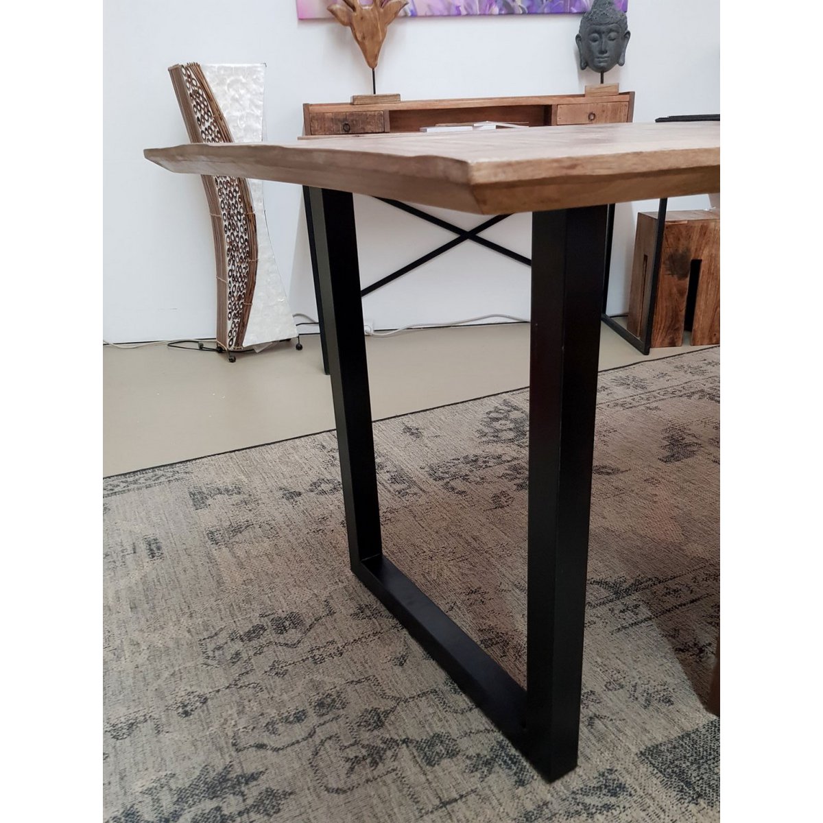Esstisch Küchen Tisch Esszimmer Tisch Liverpool 120x80 160x90 u. 200x100 cm Mangoholz massiv