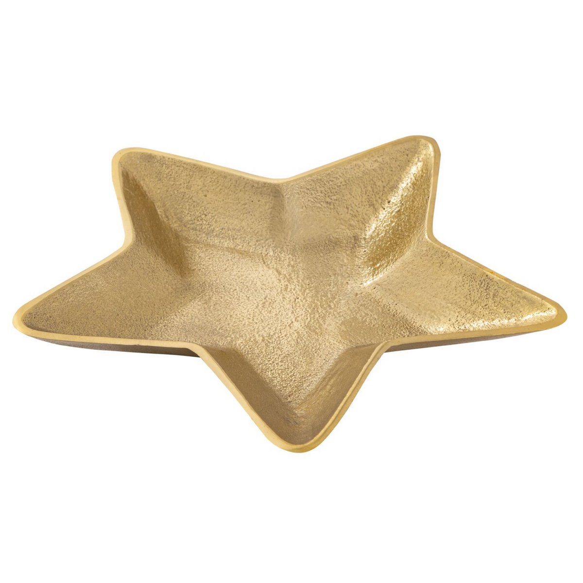 Dekoschalen Stern 12x 2er Set Masterbox Starlight gold o. silber Weihnachtsdeko Aluminium