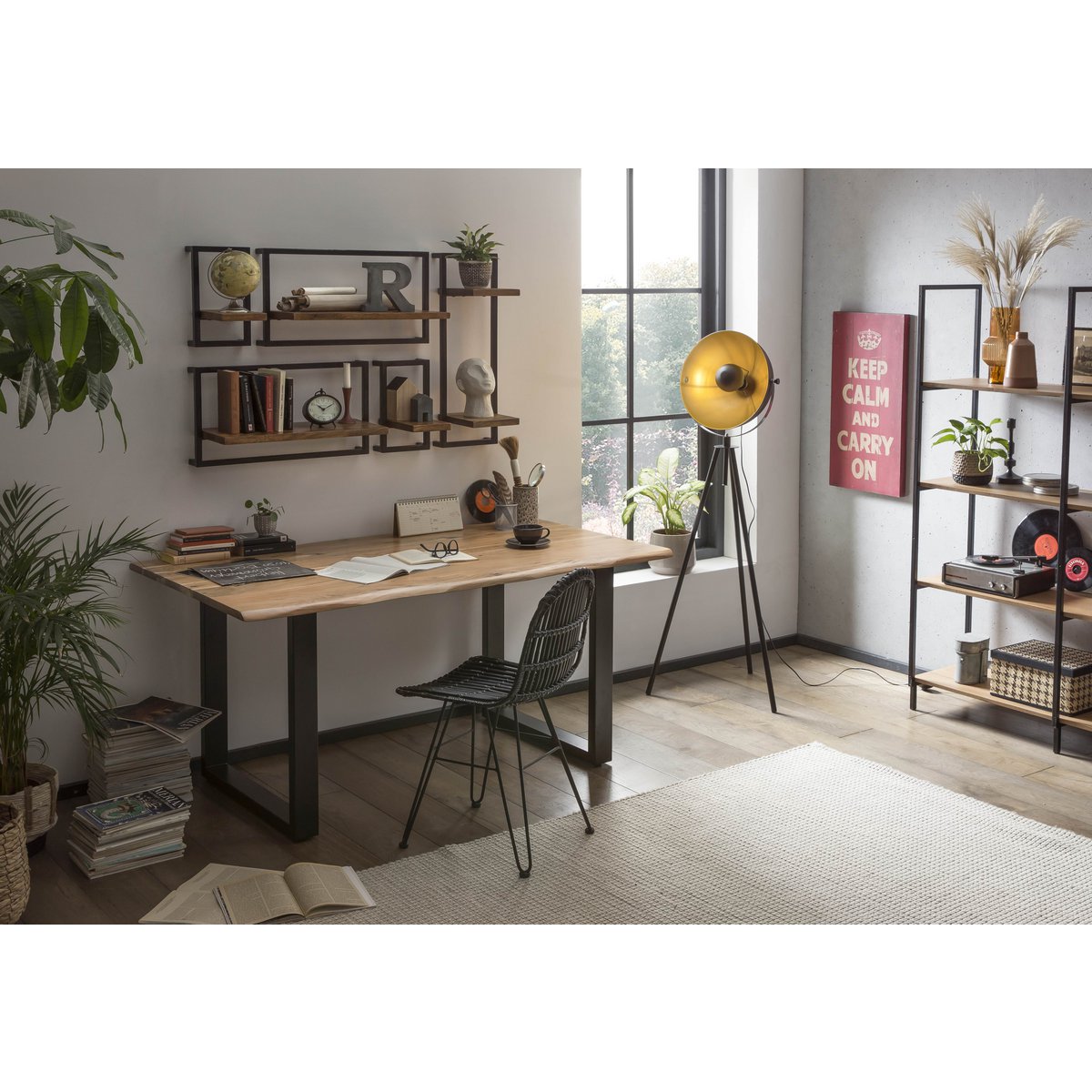 Stuhl Rattan