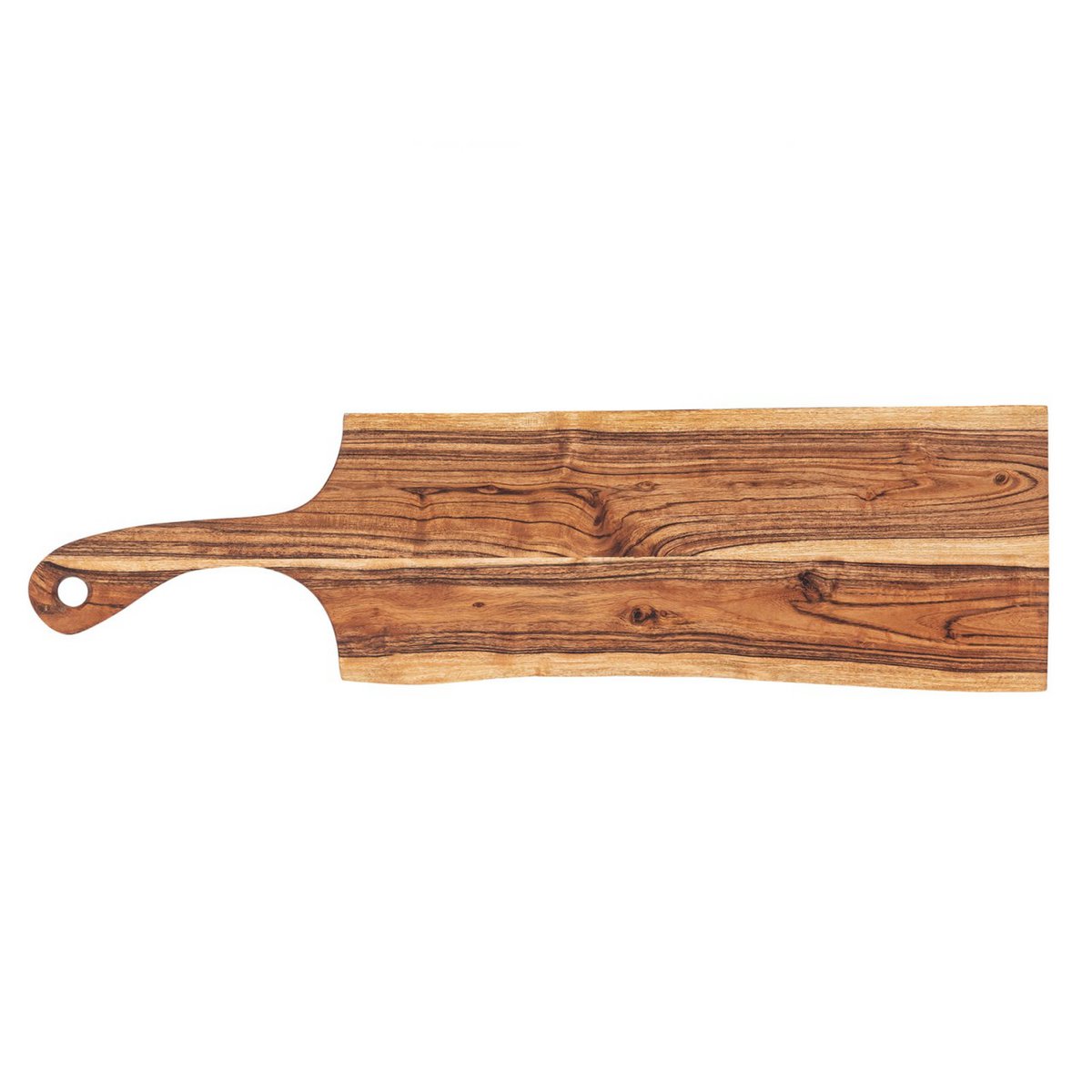 Servierbrett Holzbrett Masterbox 6-teilig Dekotablett Odin 70x20cm Dekobrett Akazie massiv