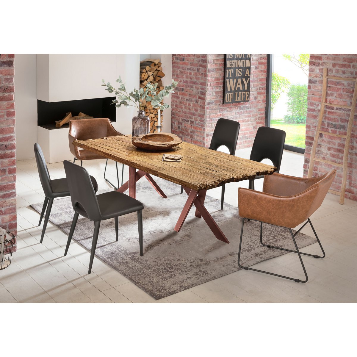Tisch 220x100 cm