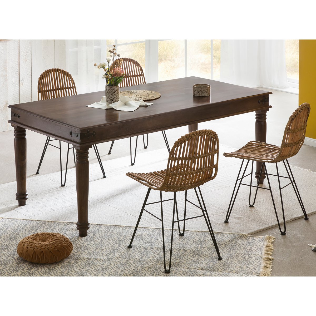 Stuhl Rattan