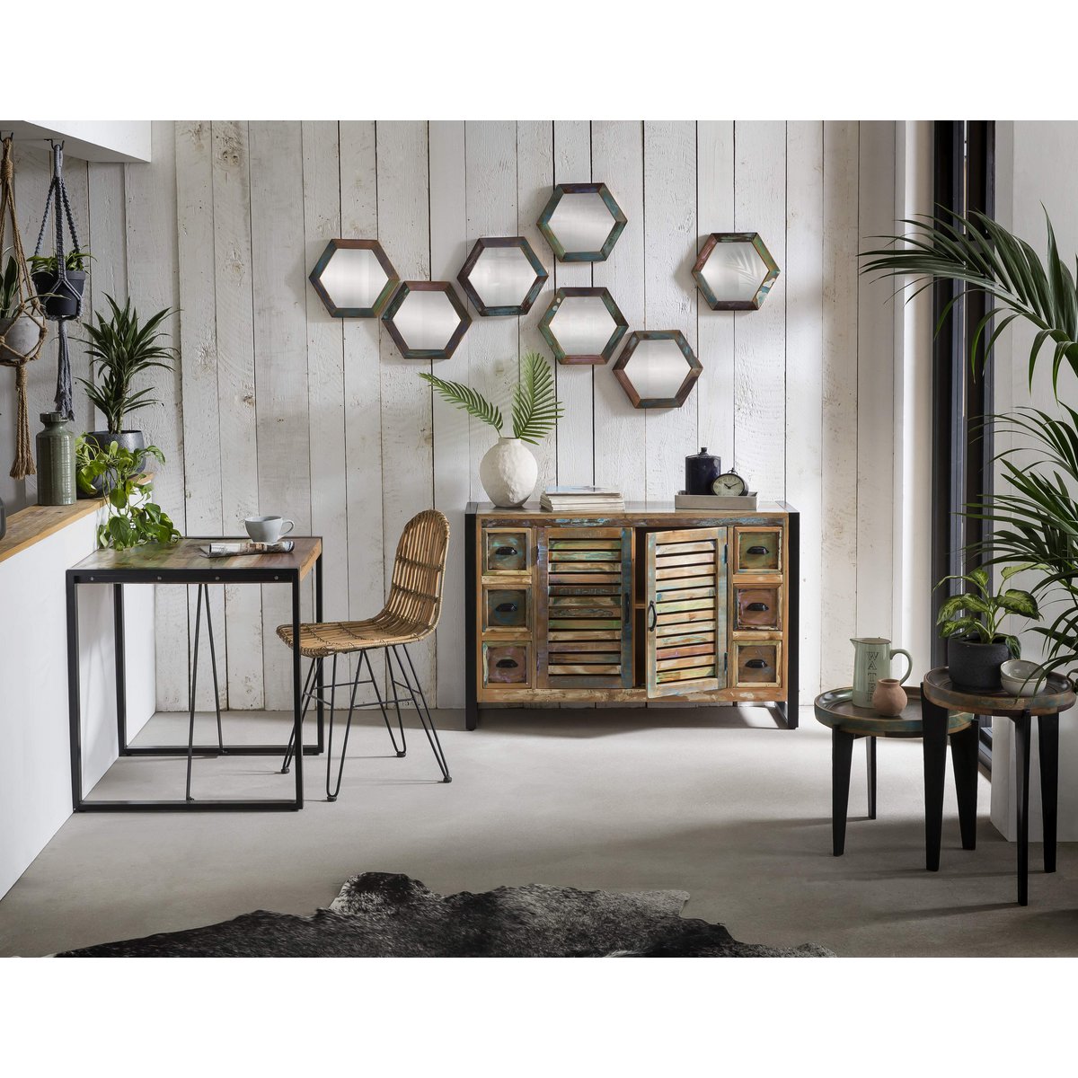 Stuhl Rattan