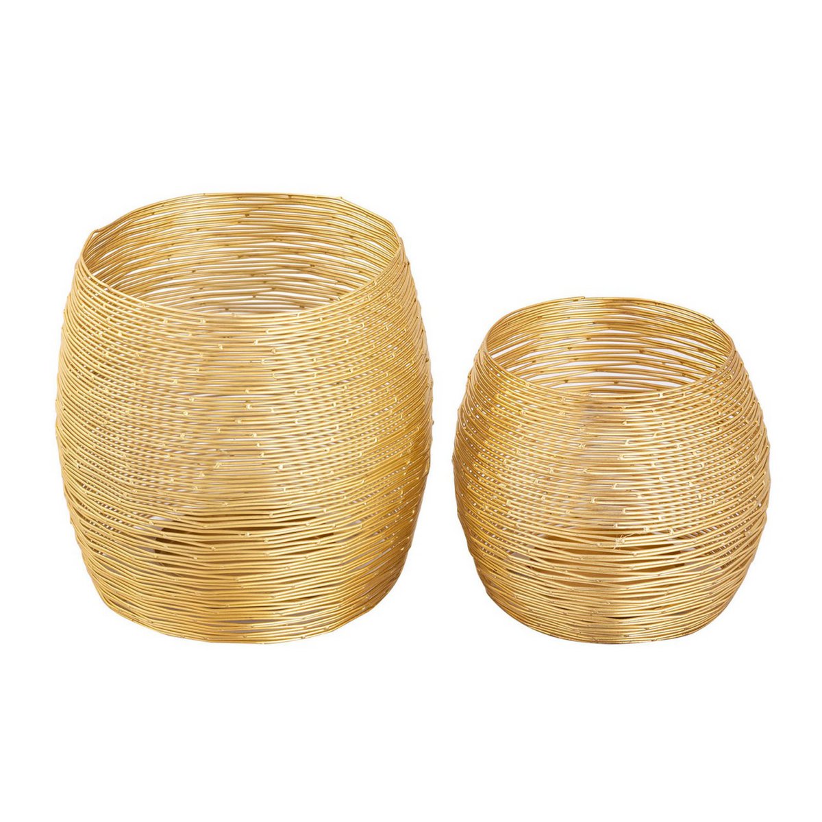 Kerzenständer Set 2-teilig Teelichthalter Windlichter Paris gold o. silber Kerzenhalter
