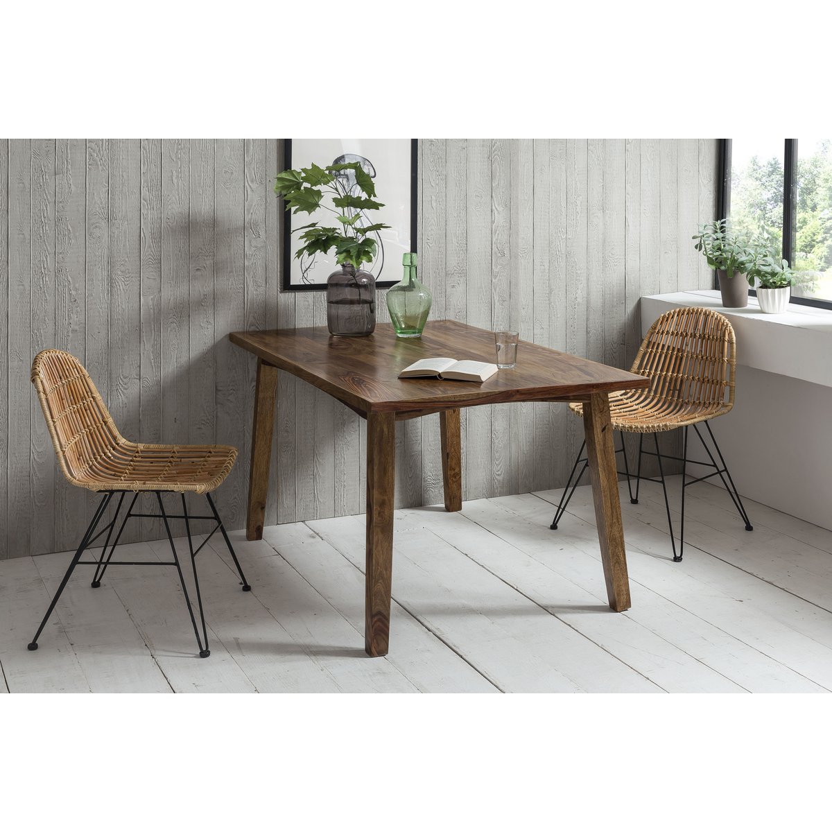 Stuhl Rattan