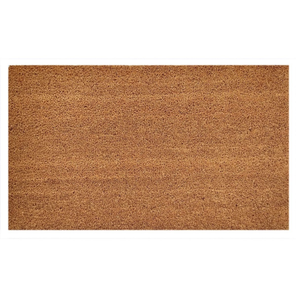 Kokosmatte 5er Set Türvorleger Schmutzfangmatte Fußmatte Fußabtreter einfarbig für Haustür 3 Farben