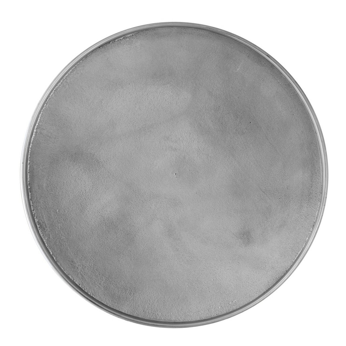Dekotisch Metall Beistelltisch ø 40 x 45 cm rund Kairo silber o. gold Aluminium Orientalisch