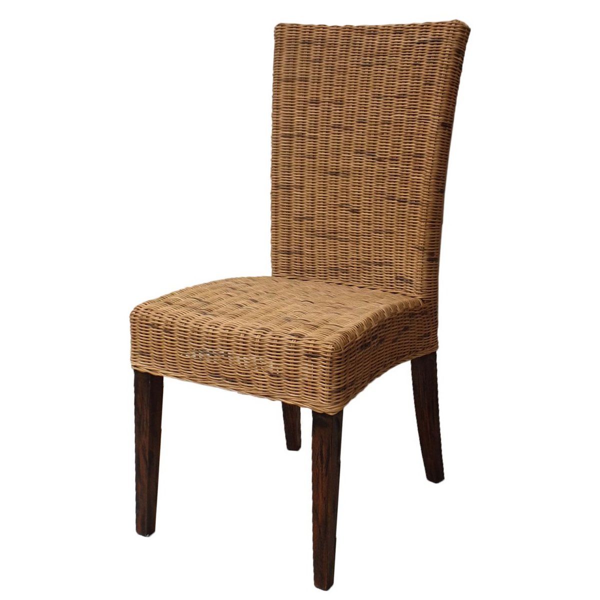 Esszimmer Stuhl Rattanstuhl Wintergarten Korbstuhl nachhaltig Cardine cabana braun