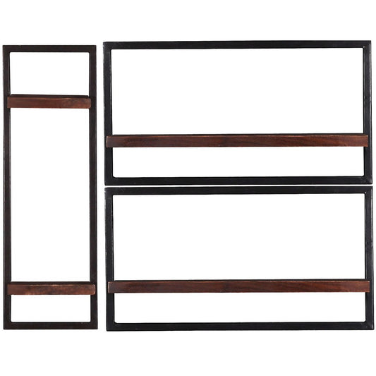 Wandregal-Set, 3-teilig