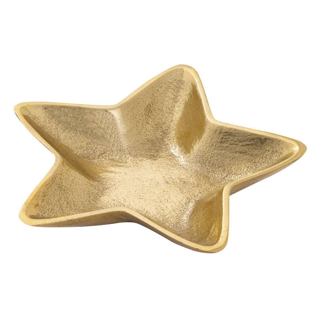 Dekoschalen Stern 12x 2er Set Masterbox Starlight gold o. silber Weihnachtsdeko Aluminium