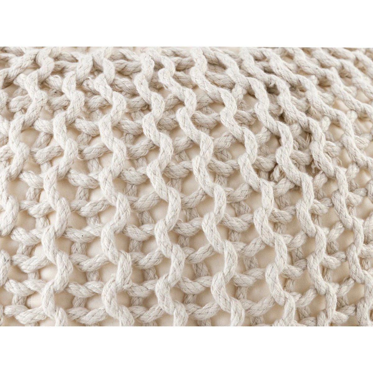 Pouf outdoor ø55cm Sitzpouf Terrasse Pool Garten