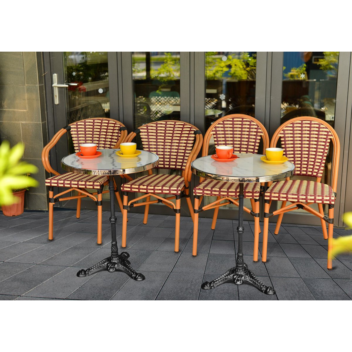 Armlehnstuhl, 2er-Set