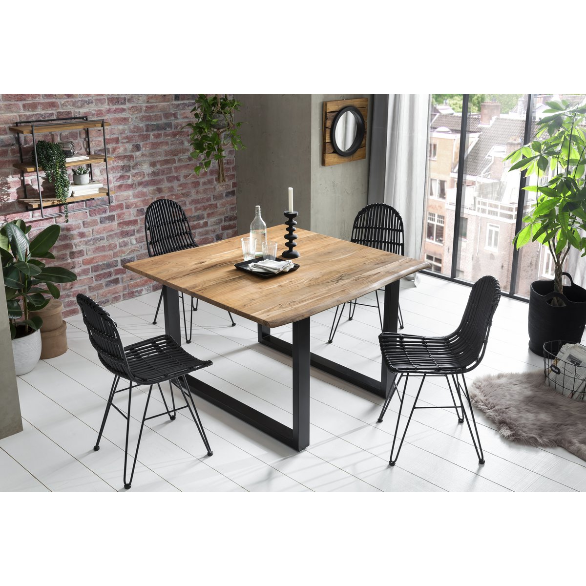 Stuhl Rattan