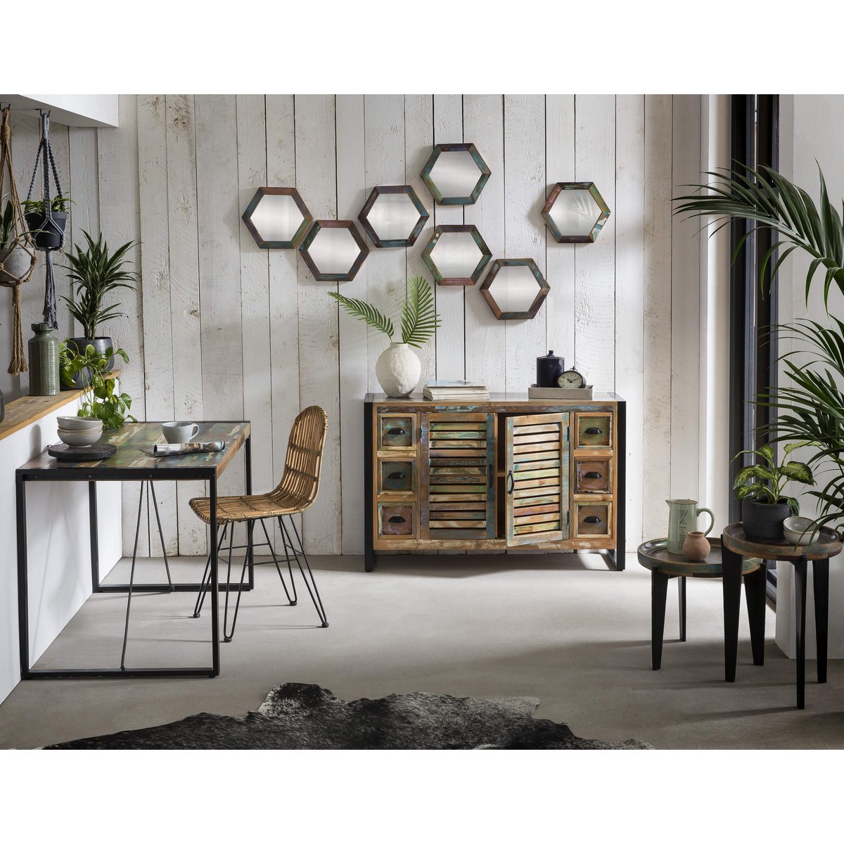 Stuhl Rattan