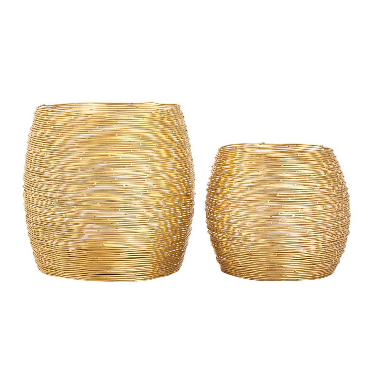 Kerzenständer Set 2-teilig Teelichthalter Windlichter Paris gold o. silber Kerzenhalter
