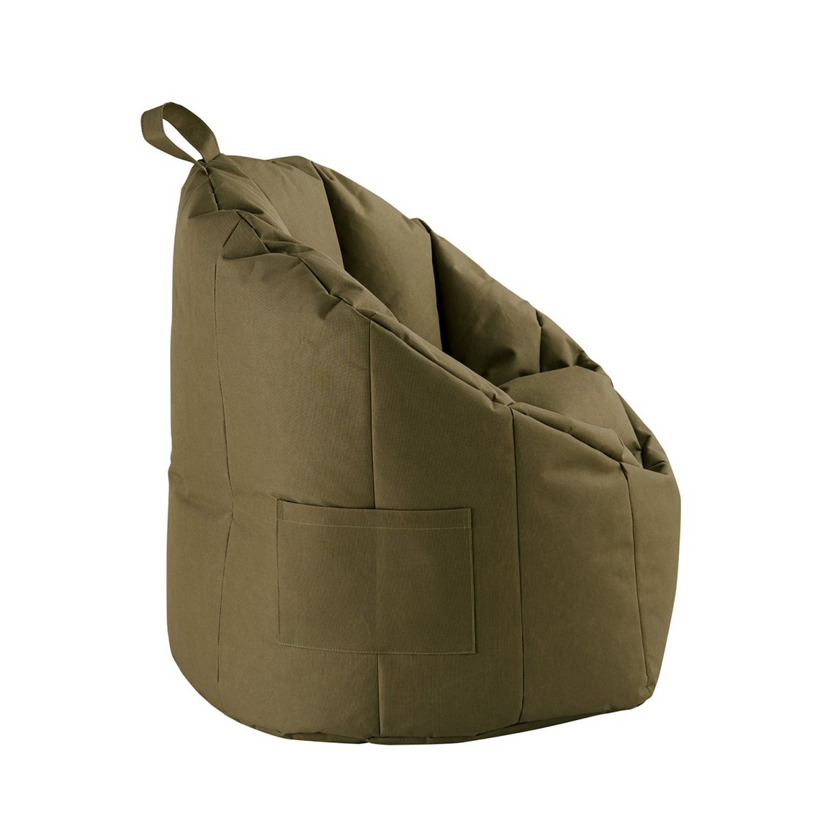 Sitzsessel Sitzsack Garten Sessel ø60 H75 cm Gamingsessel outdoor Big Bamba sehr formstabil fest