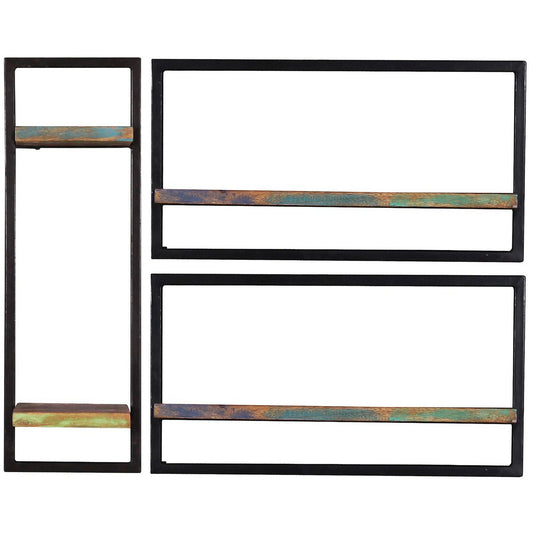 Wandregal-Set, 3-teilig