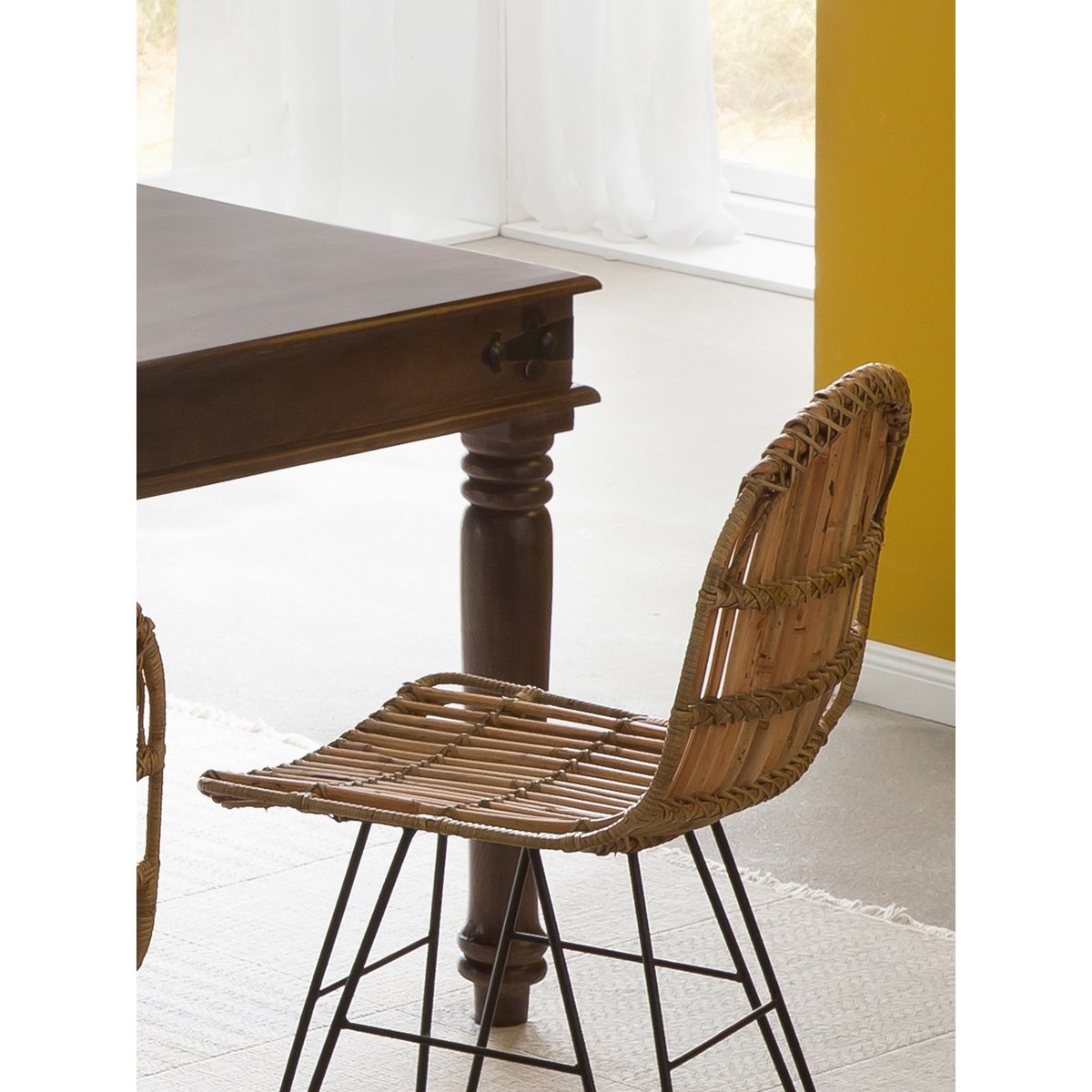 Stuhl Rattan