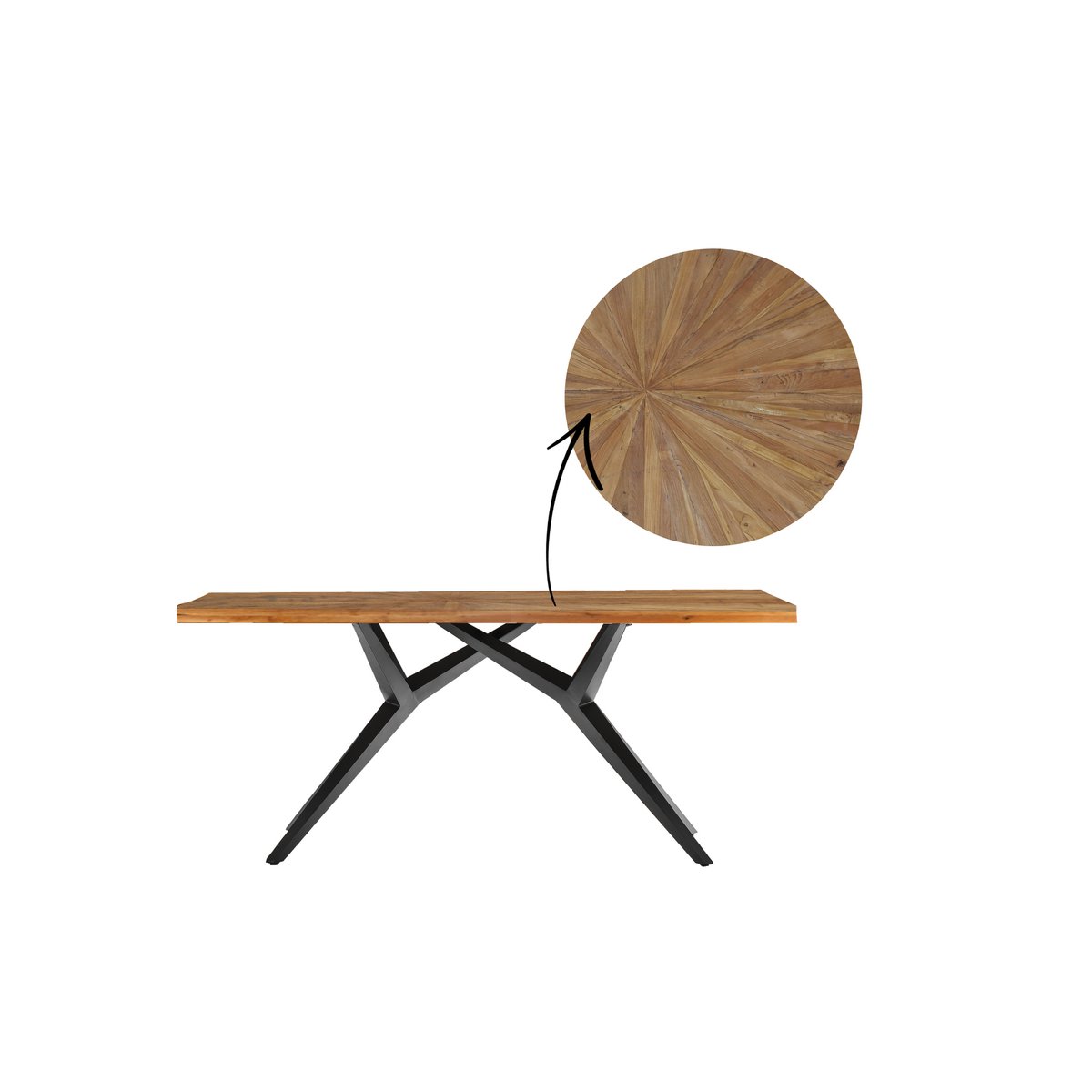 Tisch 200x100 cm