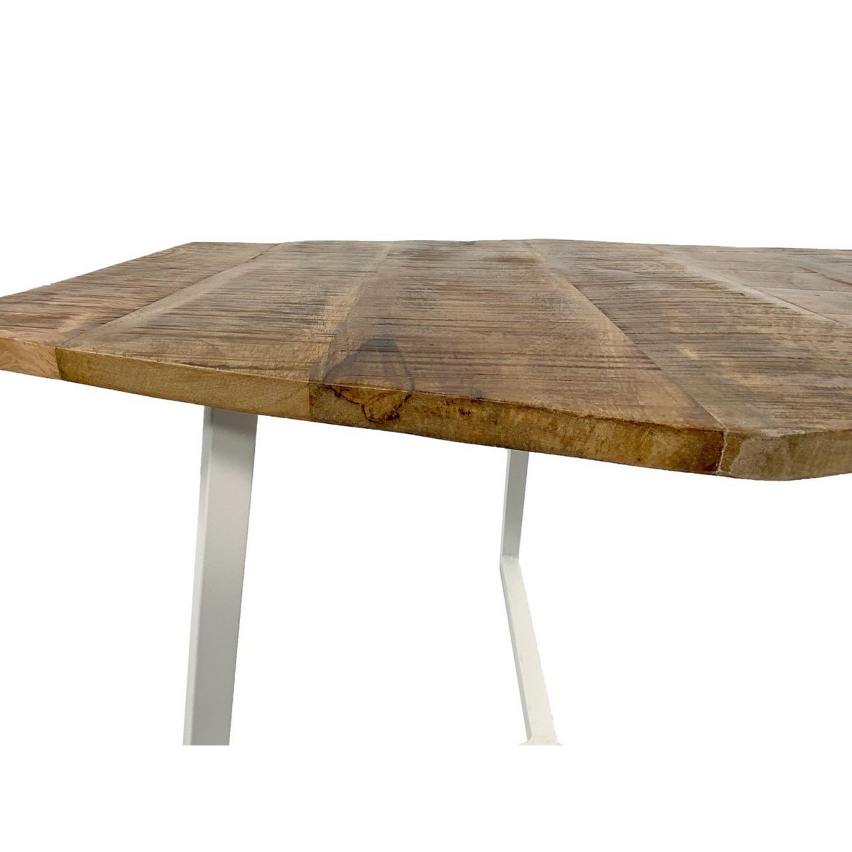 Couchtisch 74 x 56 cm nachhaltig Wohnzimmer Tisch Beistelltisch Lyon Metall-Gestell