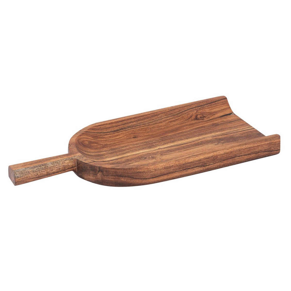 Holzschaufel Deko Schaufel Holz 45x20cm Schale Akazie massiv