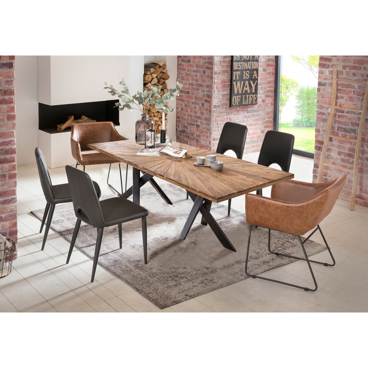 Tisch 220x100 cm