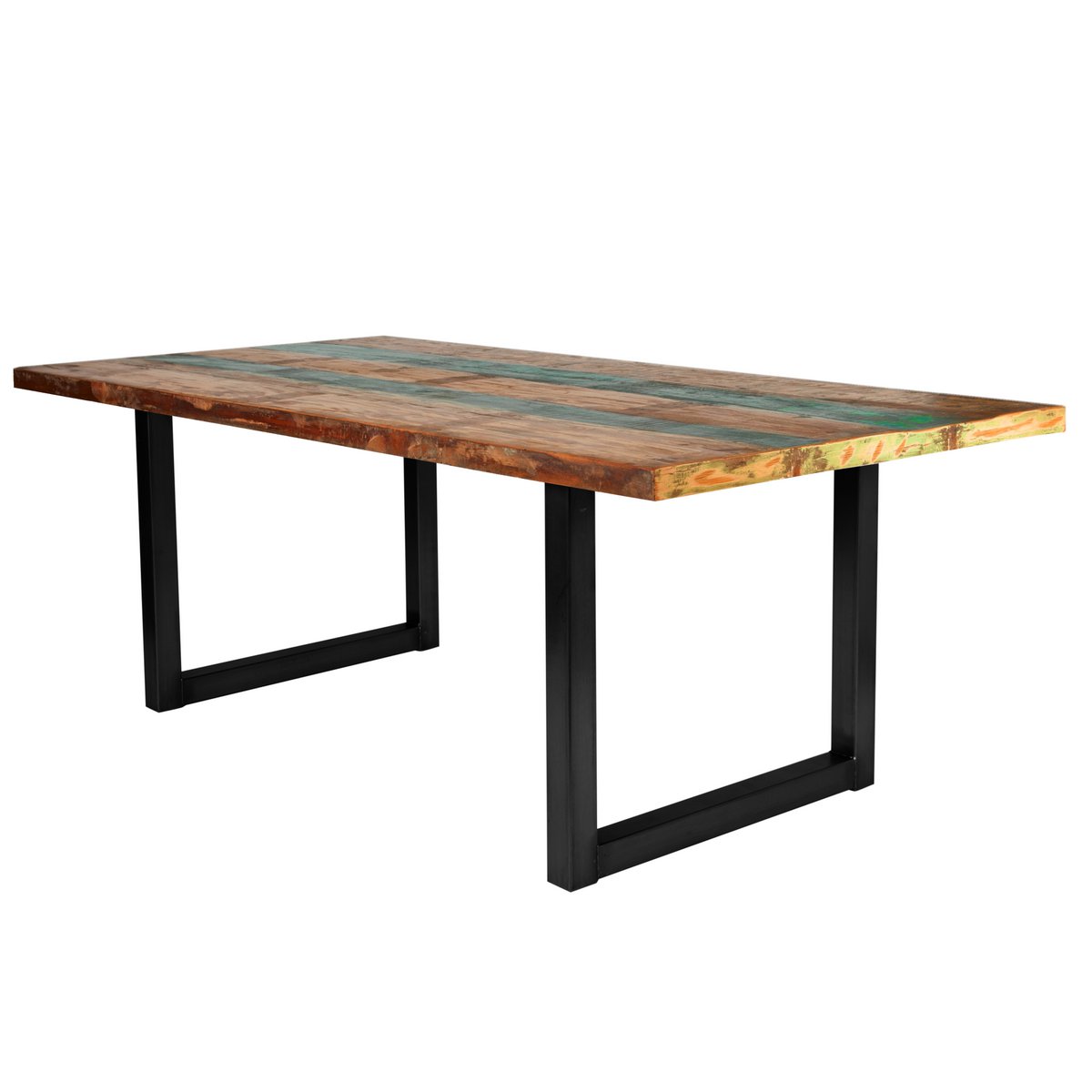 Tisch 180x100 cm, buntes Altholz