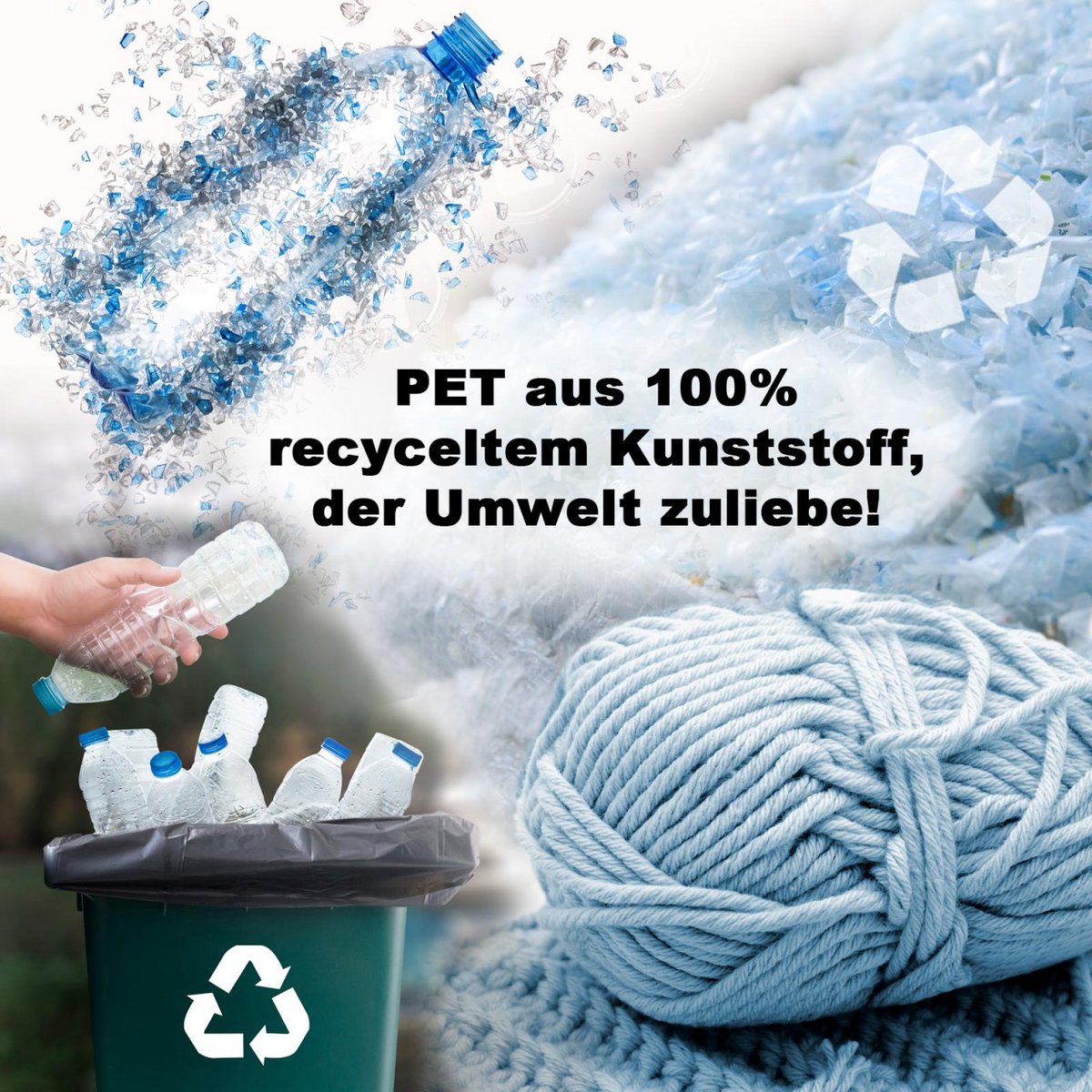 Pouf outdoor ø55cm Sitzpouf Terrasse Pool Garten