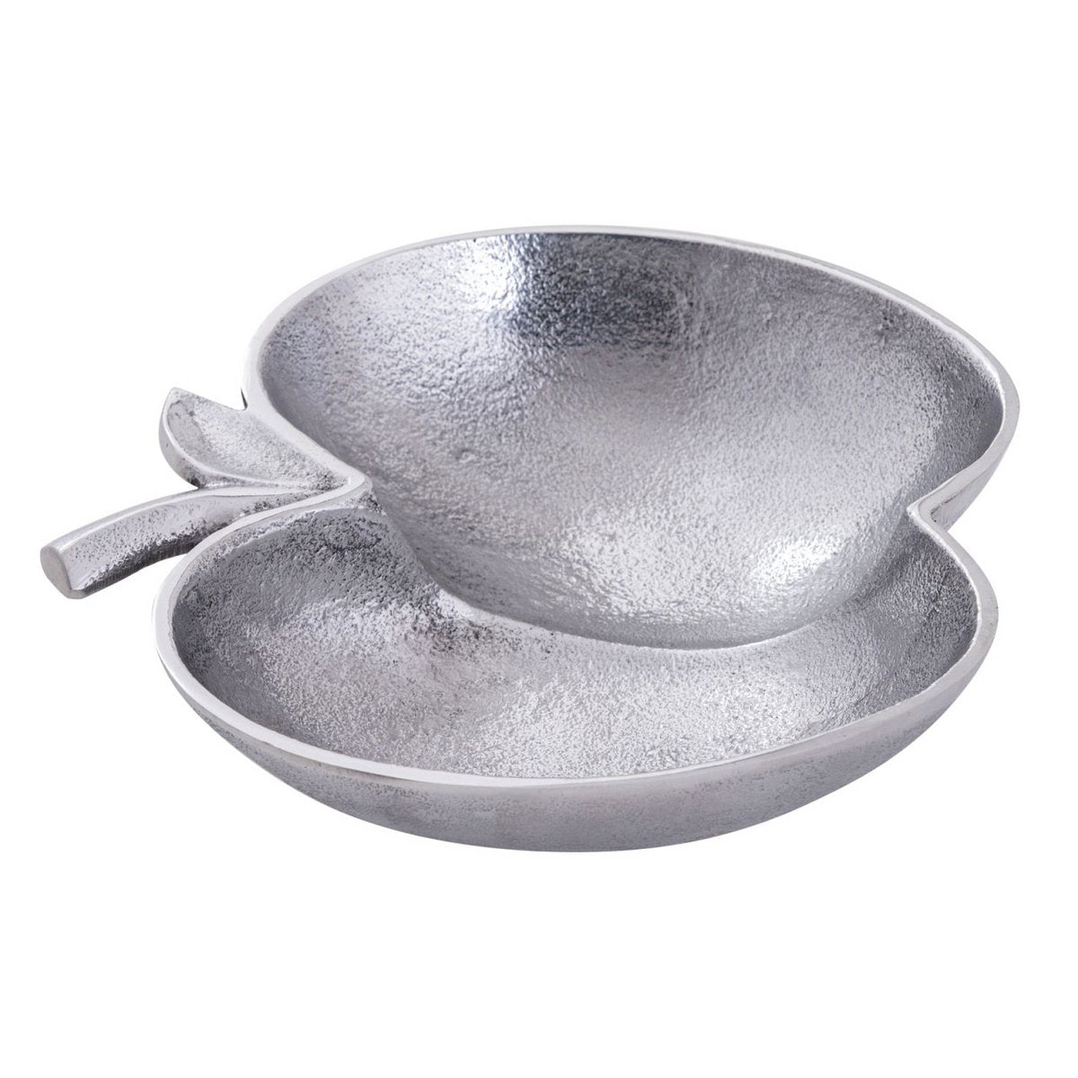Apfel Schale Dekoschale Masterbox 12-teilig Apple gold o. silber Aluminium
